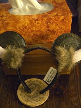 Disney Parks Epcot World Norway Viking Horned Mickey Ears Headband